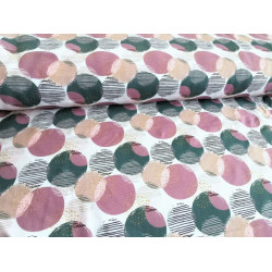 French Terry - Dots altrosa